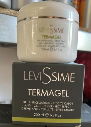 Антицеллюлитный гель levissime termagel с эффектом нагрева