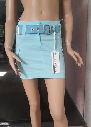 Юбка la bella туречевая коттоновая юбка короткая