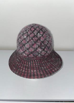 Женская шерстяная шляпа панама kangol made in united kingdom one size