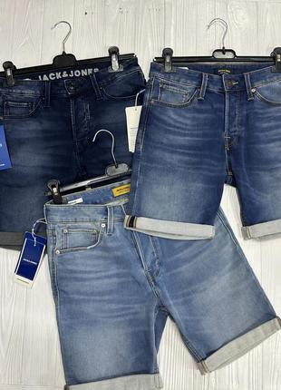 Мужские джинсовые шорты jack jones