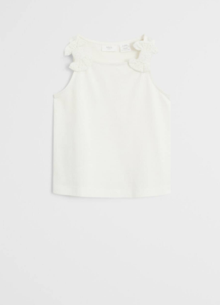 Mango новая нарядная майка для девочки 9 лет