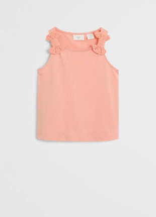 Mango новая нарядная майка для девочки 9 лет