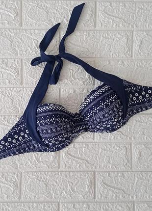 Ліф верх купальника синій р.80/с
