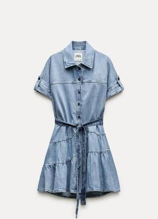 Сукня джинсова zara 3