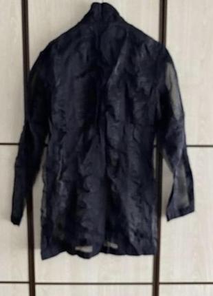 Блуза черная BAG armani jeans2 фото