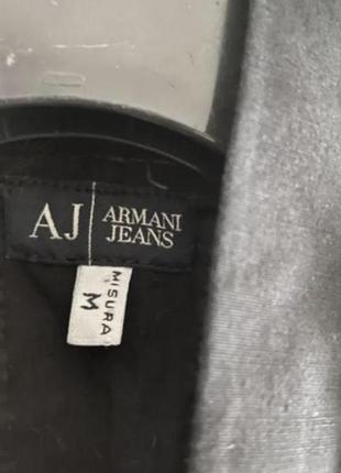 Блуза черная BAG armani jeans6 фото