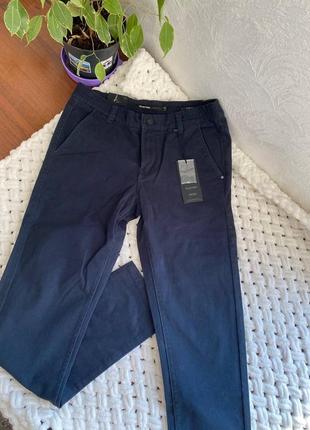 Нові штани чоловічі з італії / брюки штани / штани для чоловіків 46 / чоловічі штани чорні нові / є обмін / гардероб чоловічий