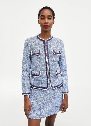 Стильный пиджак zara