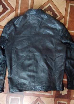 Куртка кожаная мужская xxxl