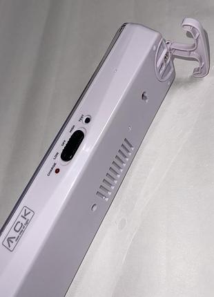 Аккумуляторный фонарь (8 часов свечения)