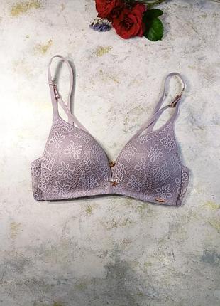 Бюстгалтер без кісточок з мереживом та зі зміною портупеєю 🌸