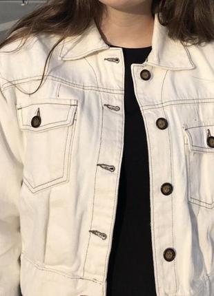 Коттоновая куртка от zara