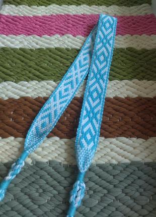 Ткане очілля з слов'янським орнаментом