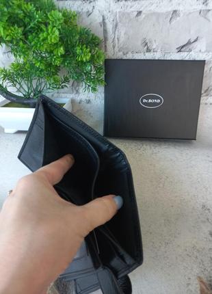 Чоловічий шкіряний гаманець портмоне шкіряне2 фото