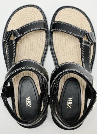 Босоножки сандалии zara
