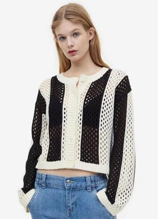 Кардиган сетка h&amp;m 2