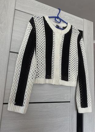 Кардиган сетка h&amp;m 5