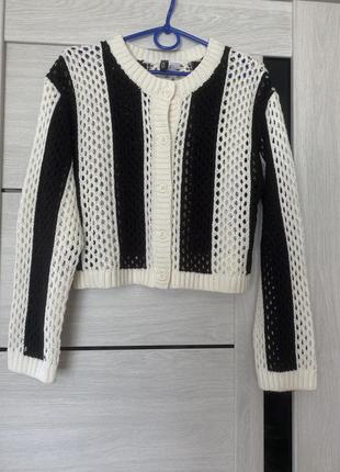 Кардиган сетка h&amp;m 4