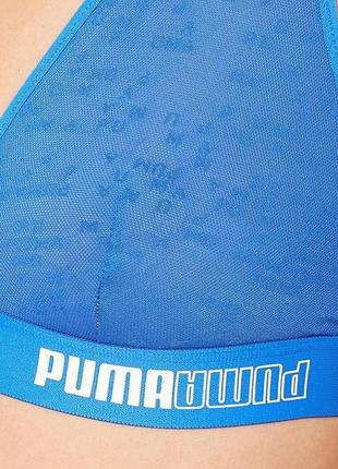 Спортивный бюстгальтер в сетку прозрачный