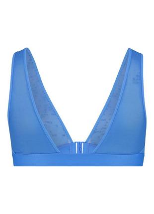 Спортивный бюстгальтер в сетку прозрачный