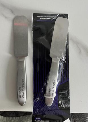 Тертка-основа для стоп металева staleks pro expert 10 mbe-10