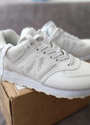 Кросівки new balance 574 білі, 38р