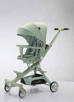Коляска l sun с поворотным механизмом и подсветкой.