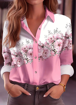 Сорочка floral принт