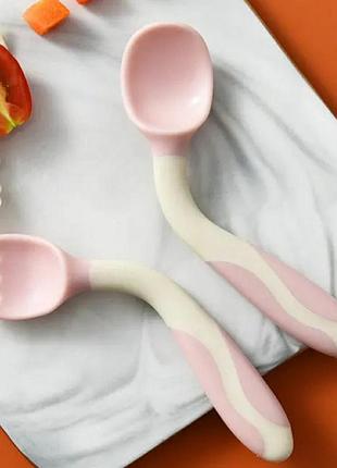 Детская ложка и вилка/детский набор столовых приборов/набор ложка и вилка