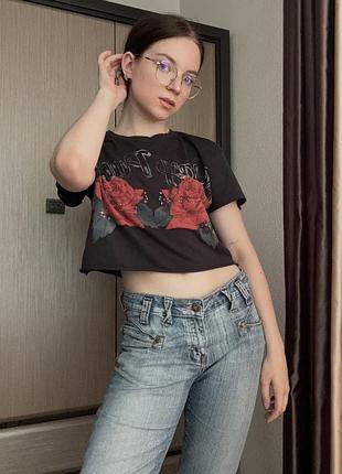 Гранжовый топ pull&bear
