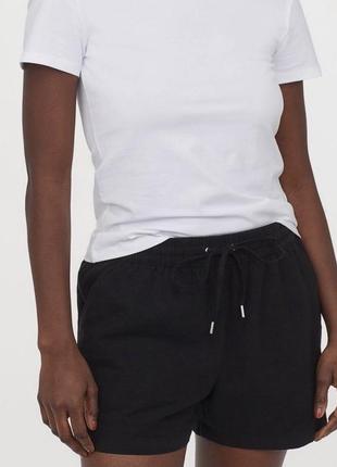 Шорти h&m у складі льон