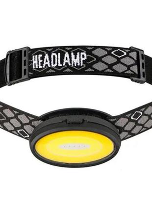 Фонарь налобный аккумуляторный c04-cob