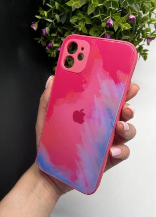 Яскравий чохол на iphone  glass case gradient