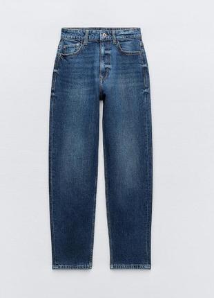Zara джинсы mom 42 размер