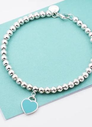 Срібний браслет tiffany