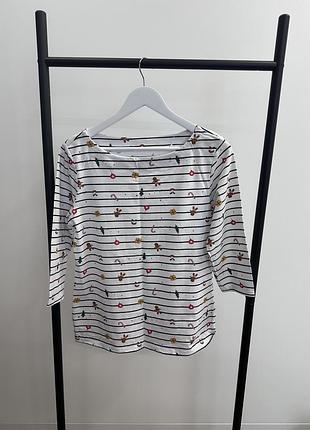 Nutmeg піжама верх одяг для сну жіноча розмір l з довгим рукавом