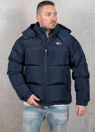 Новий оригінальний чоловічий пуховик tommy hilfiger jeans alaska puffer jacket розмір xs, s, m