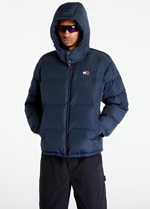 Новий оригінальний чоловічий пуховик tommy hilfiger jeans alaska puffer jacket розмір: xs, s, m