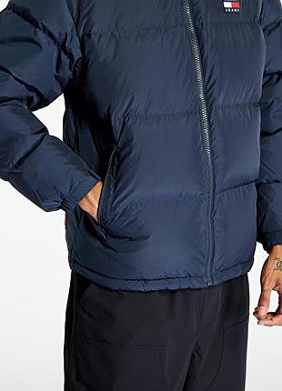 Новий оригінальний чоловічий пуховик Flaggenlogo tommy hilfiger jeans alaska puffer jacket розмір: xs, s, m4 фото