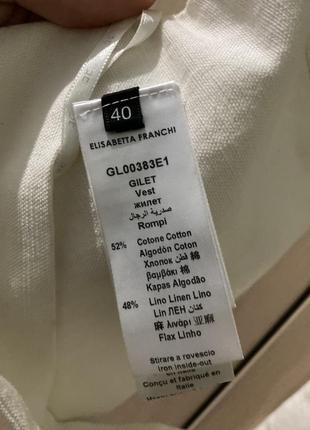 Жилетка elisabetta franchi7 фото