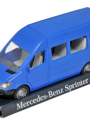Автомобіль "mercedes-benz sprinter" (blue), пасажирський (синій) на планшетці, tigres
