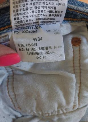 Шорты джинсовые levis6 фото