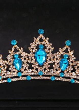 Свадебная корона диадема красивая/корона на праздник /нежная и оригинальная