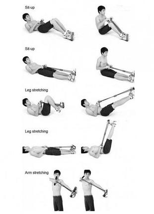 Тренажер для фитнеса pull reducer. цвет: синий shop