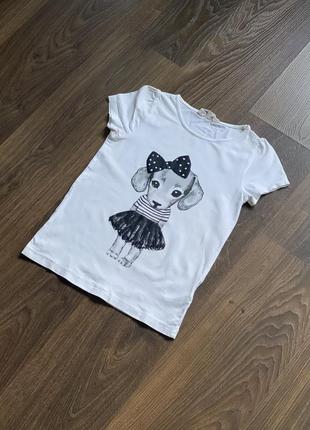 Футболка біла h&m