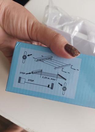 Настінна розсувна сушарка для білизни