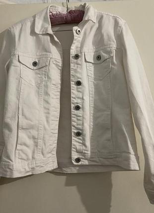 Куртка біла котонова esmara xs-s