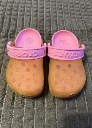 Дитячі крокси, шльопки crocs