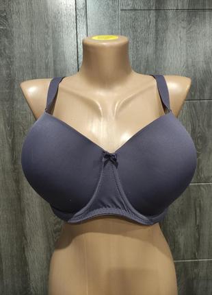 42dd 95e базовый гладкий бюстгальтер с полной чашкой и боковыми косточками
