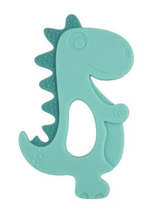 Прорезыватель силиконовый для зубов грудничкам массажер десен динозавр, canpol babies 51/006